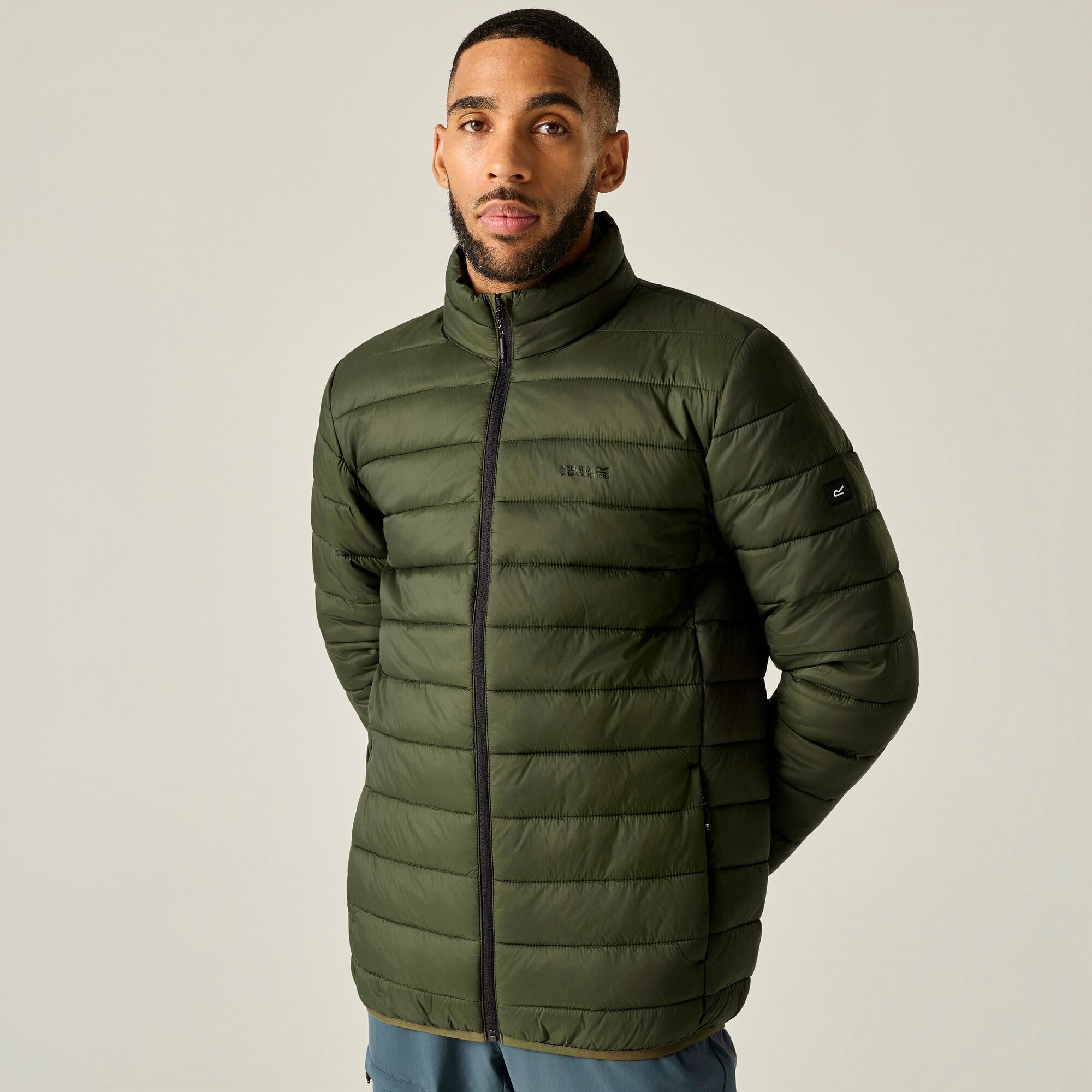 Regatta Men's Marizion Padded Jacket - Green Large