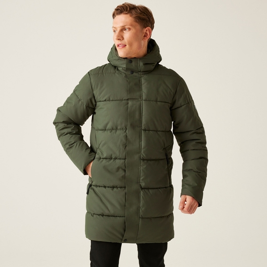 Men's Hayleyn Padded Jacket Dark Khaki