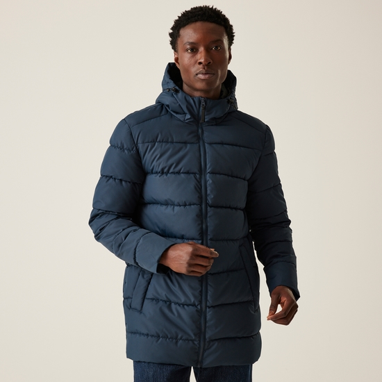 Veste matelassée Lakiver pour homme Marin