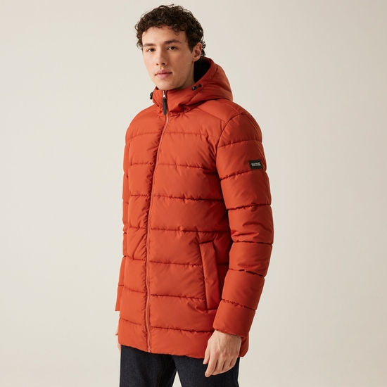 Veste matelassée Lakiver pour homme Rouge