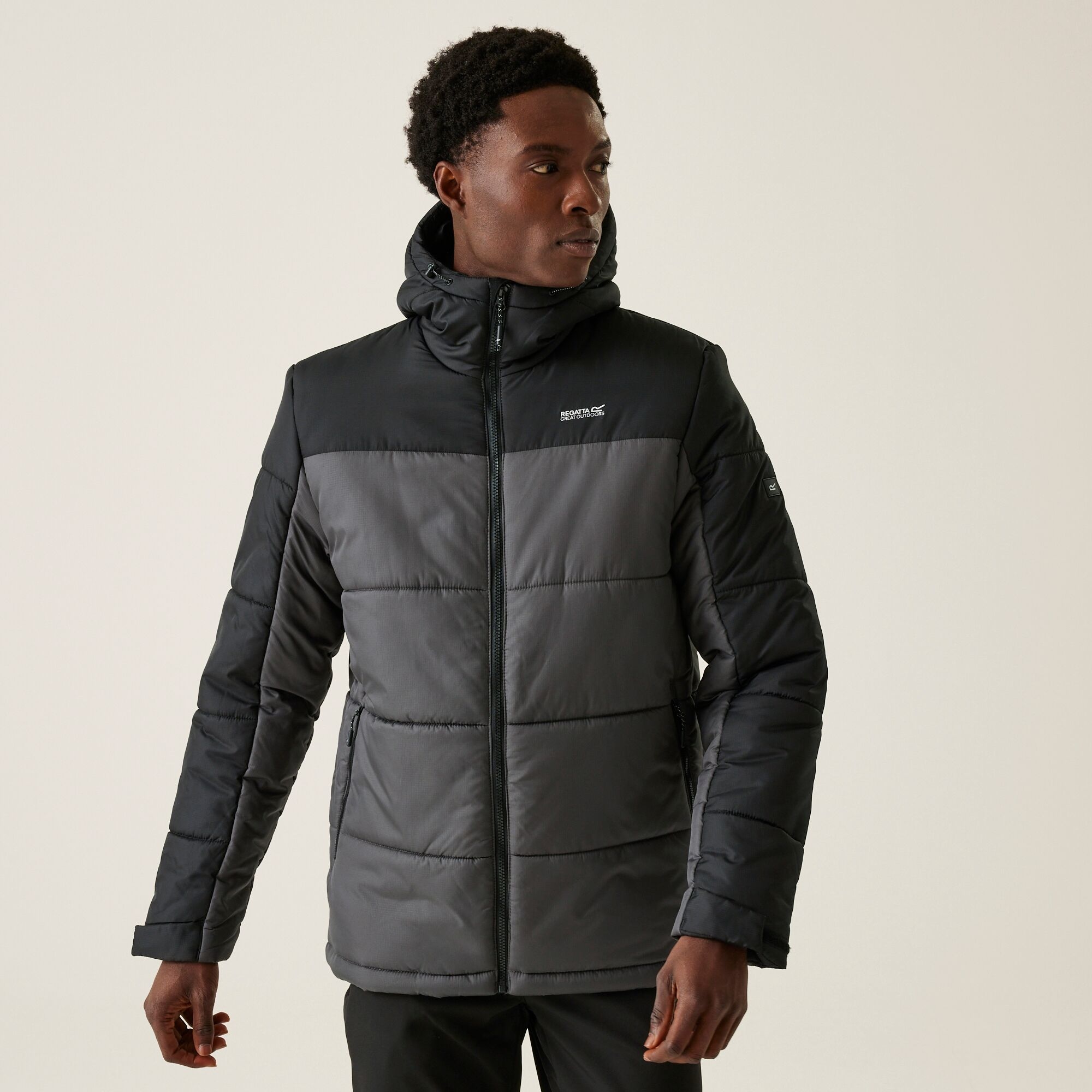 Regatta Męska kurtka zimowa ocieplana Nevado VII Czarny
