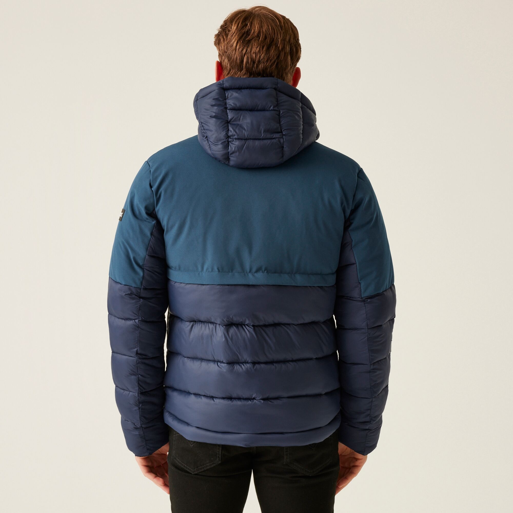 Regatta Męska kurtka zimowa pikowana Laurade Niebieski