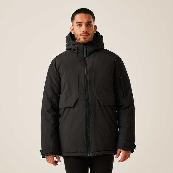 Veste matelassée isolée Dallymoore pour homme Noir