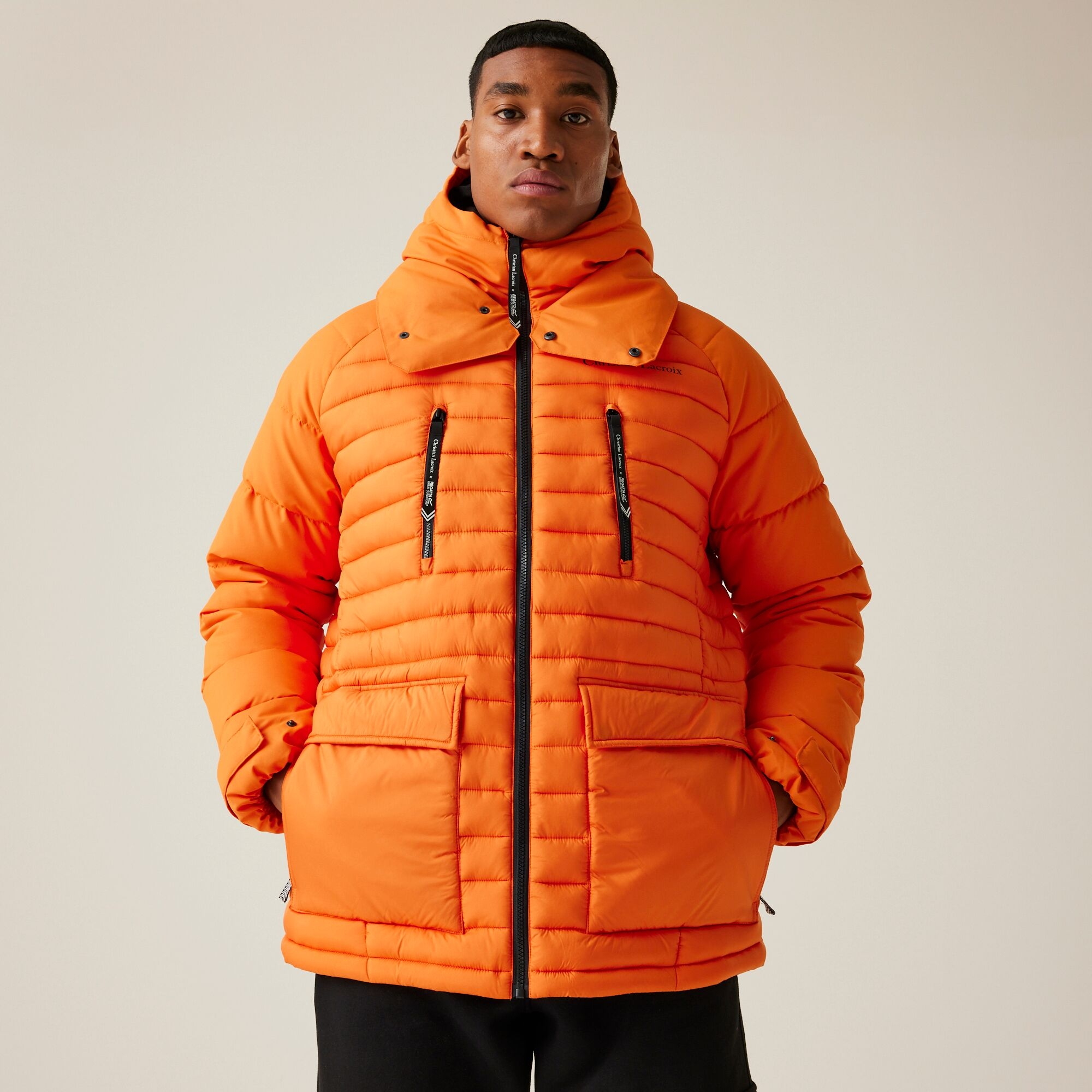 Regatta Christian Lacroix Congenies Short Padded Jacket Size: M Men's Orange