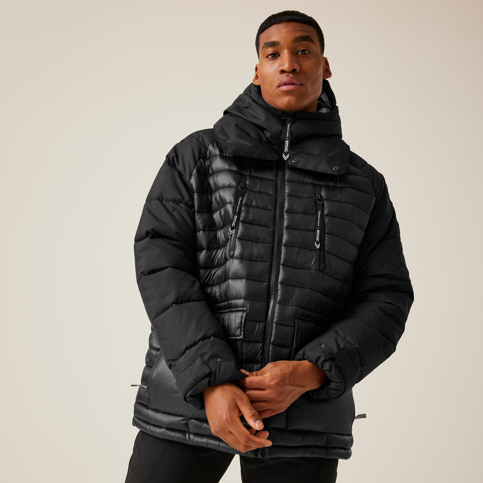 Regatta Christian Lacroix Congenies Short Padded Jacket Size: L Men's Black