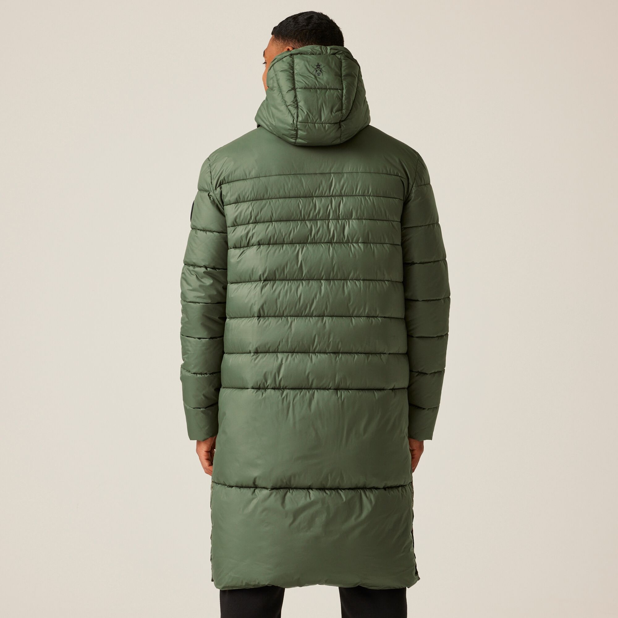 Regatta Christian Lacroix Męski płaszcz zimowy Collongues Long Zielony