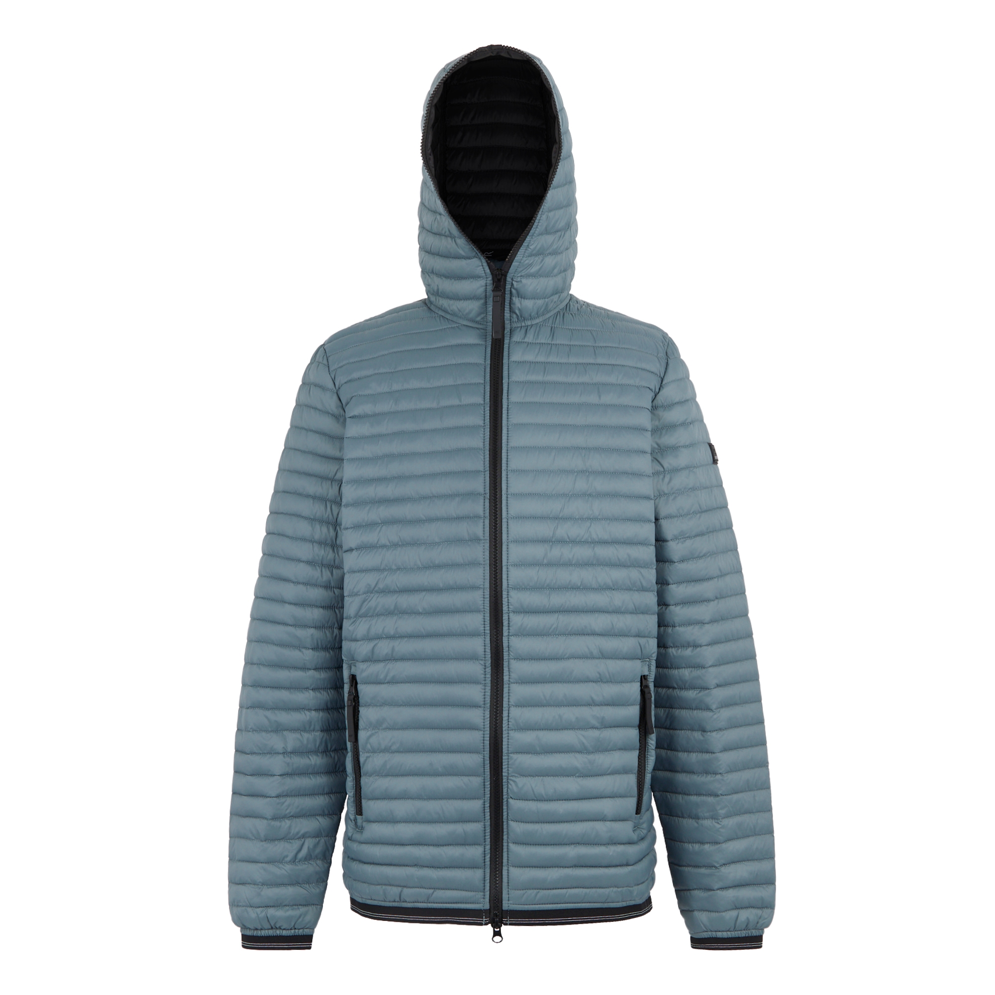 Regatta Męska kurtka przejściowa pikowana lekka Rigain Niebieski