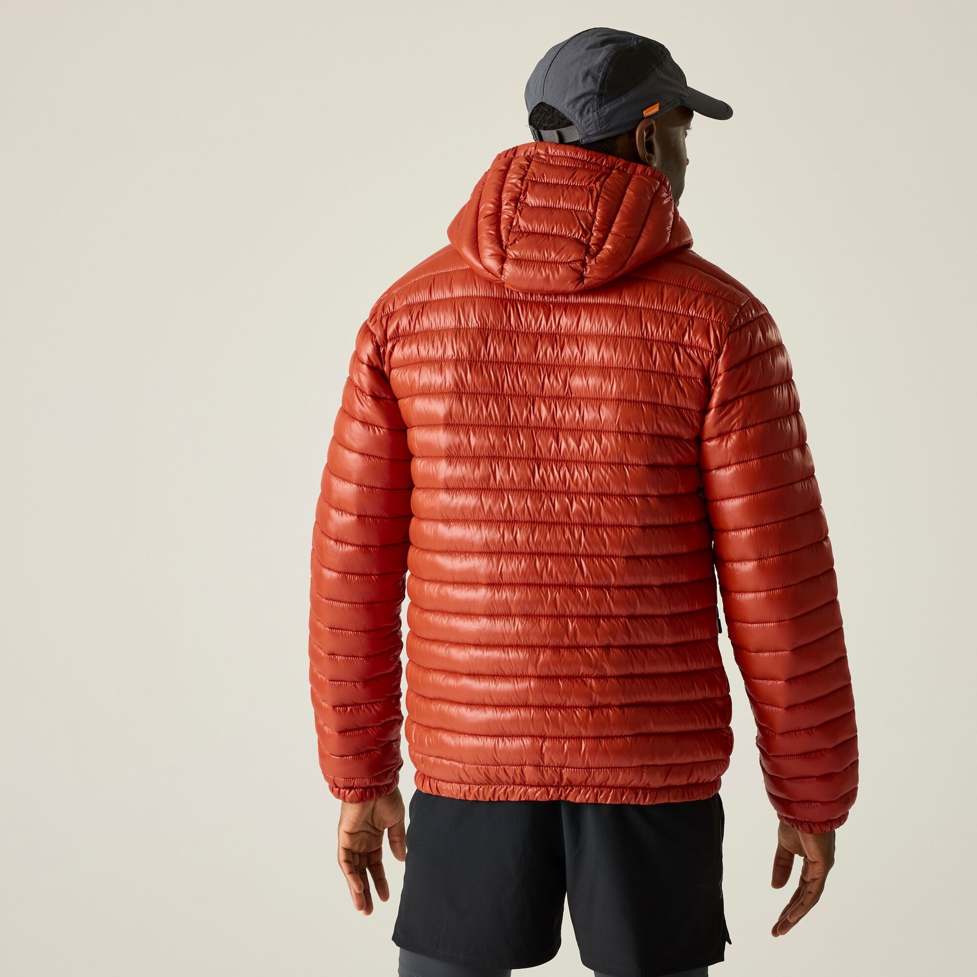 Regatta   Kurtka męska przejściowa pikowana Hurden Czerwony