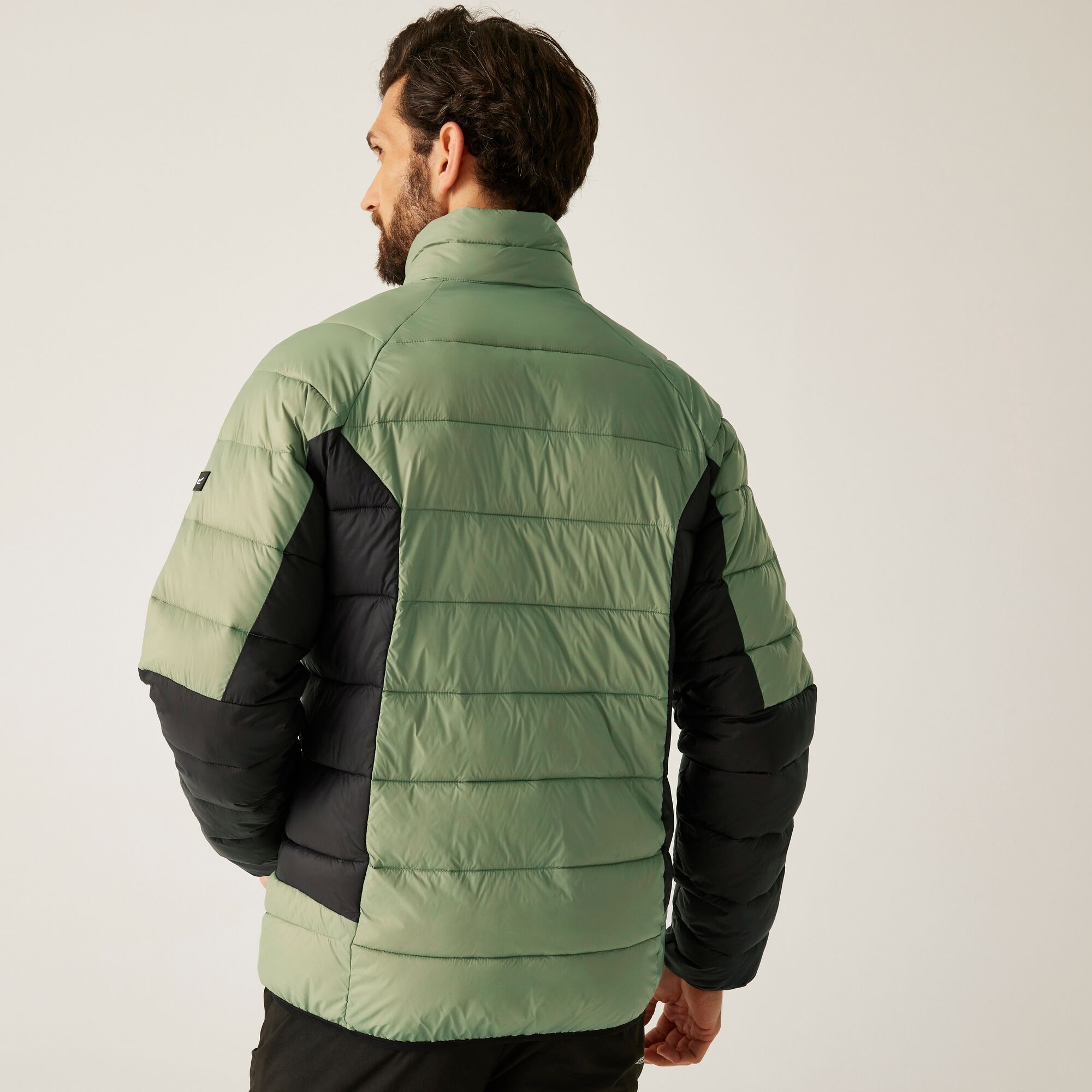 Regatta Kurtka męska przejściowa ocieplana Dalent Zielony