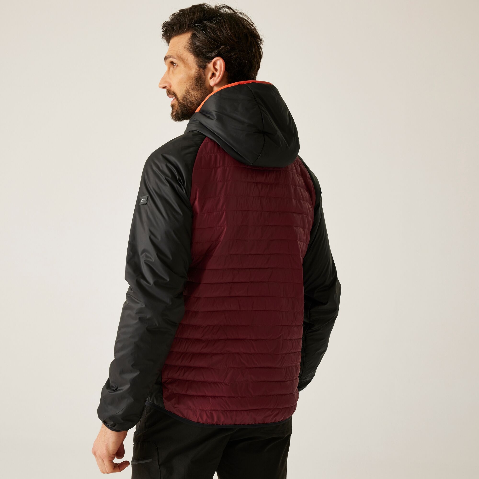 Regatta Kurtka męska przejściowa Rowak Burgundowy