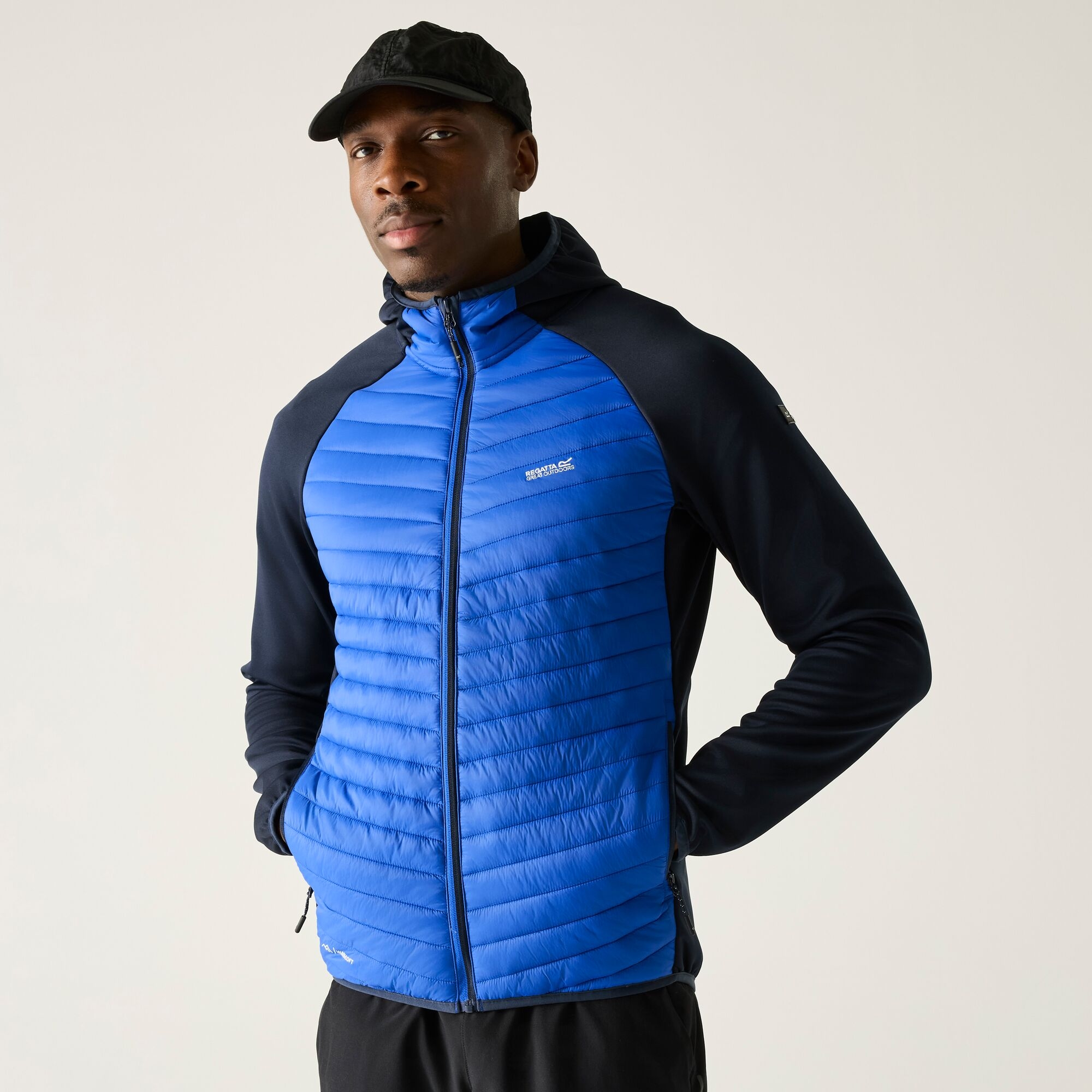 Regatta Kurtka męska hybrydowa Andreson Niebieski