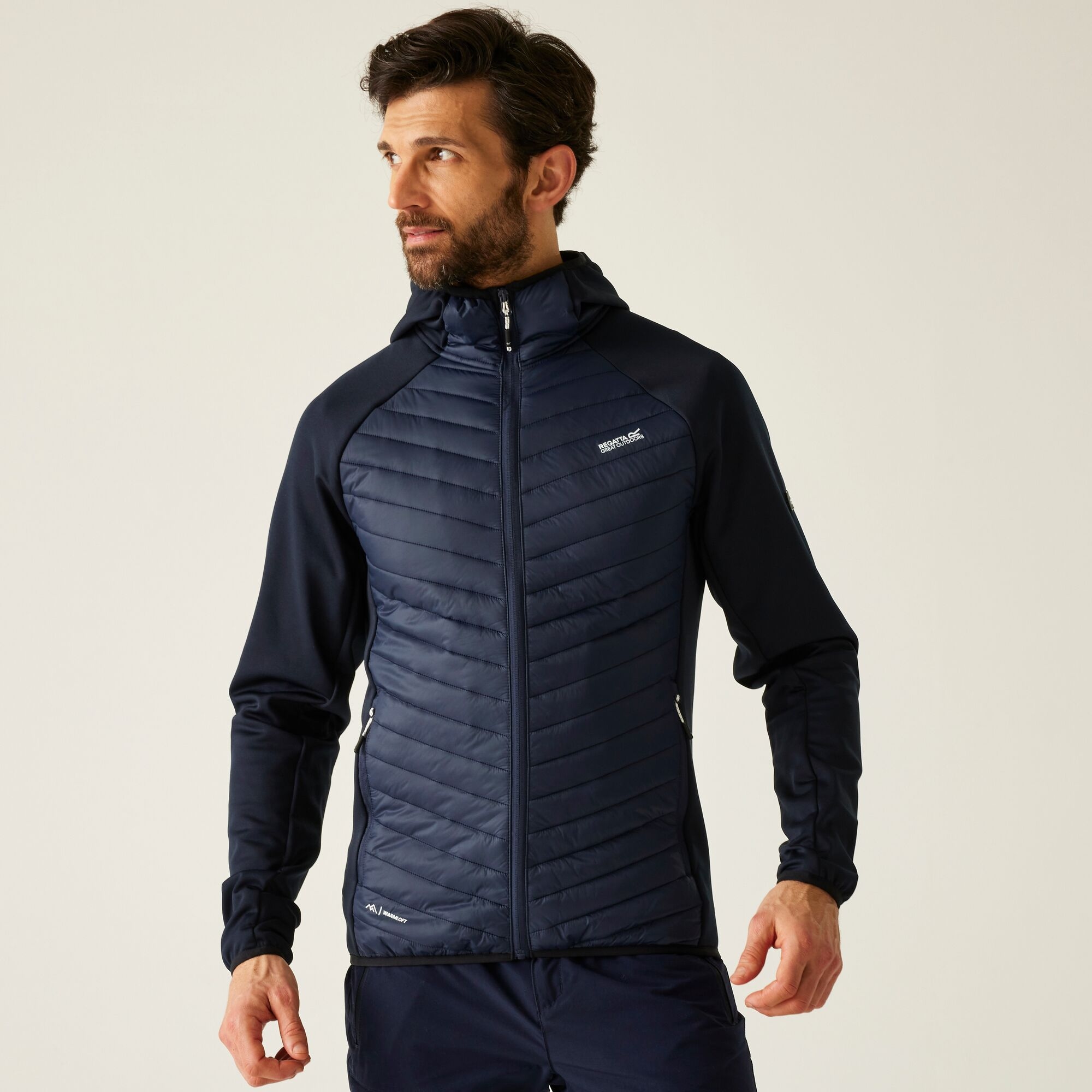 Regatta Kurtka męska hybrydowa Andreson Niebieski