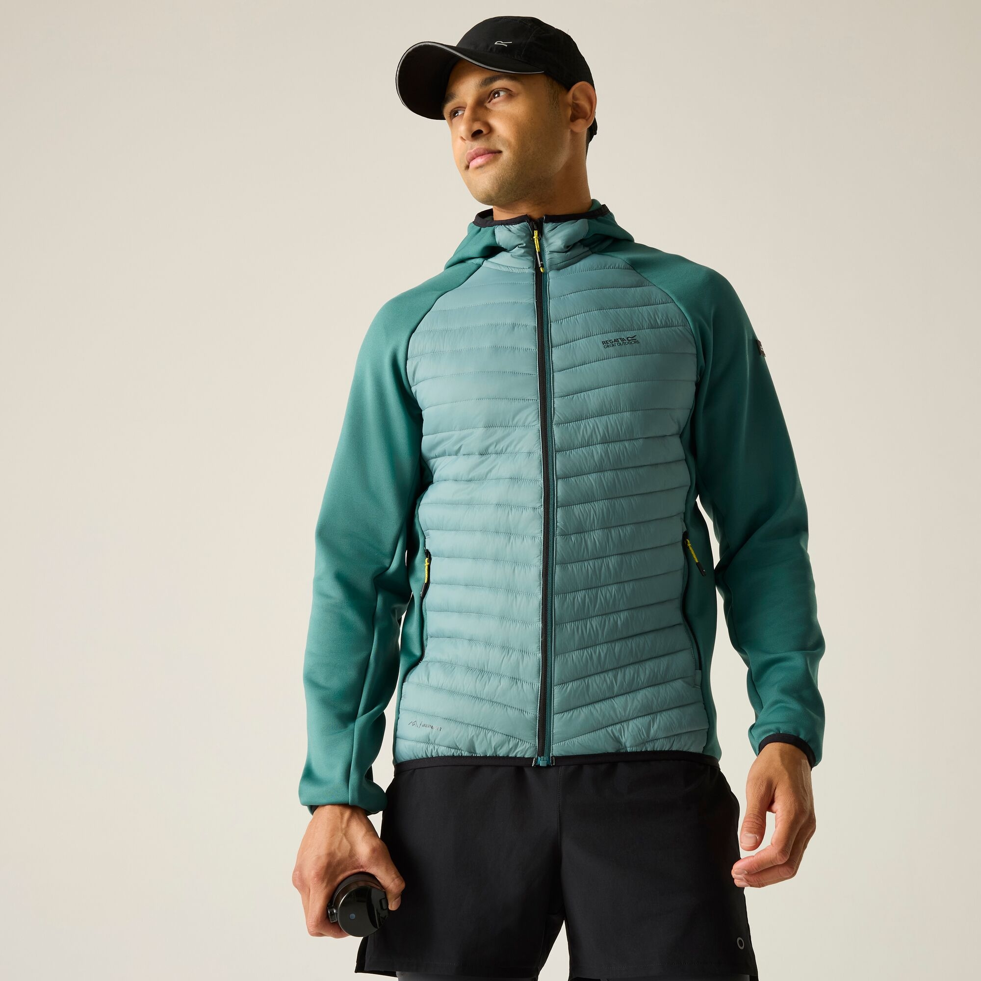 Regatta Kurtka męska hybrydowa Andreson Zielony