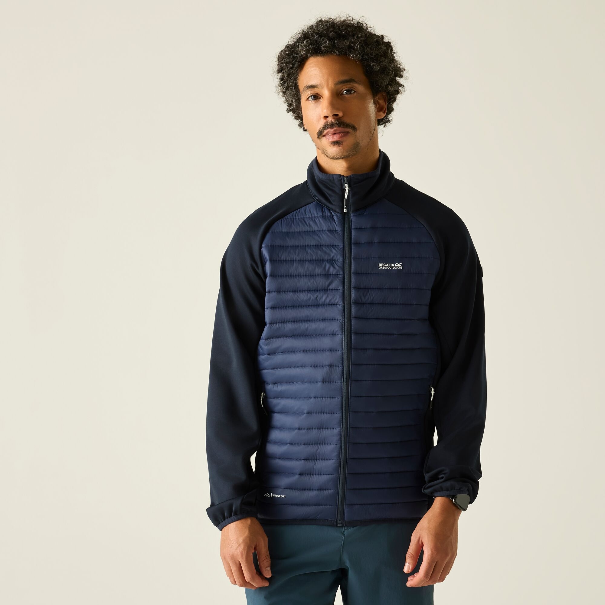 Regatta Kurtka męska hybrydowa Clumber Niebieski