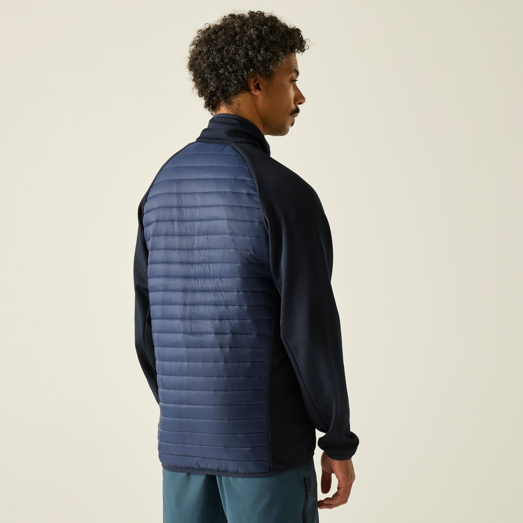 Regatta   Kurtka męska hybrydowa Clumber Niebieski