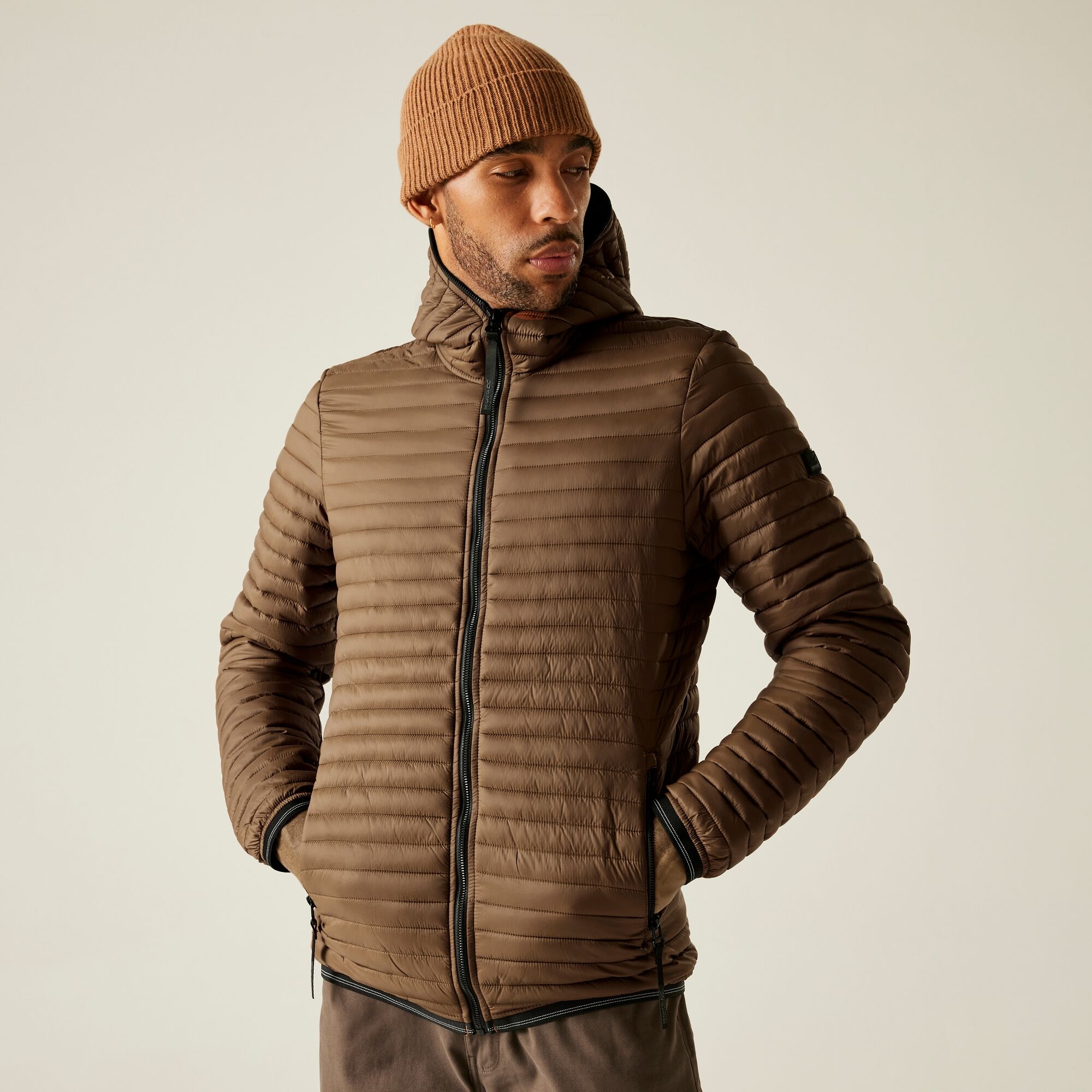 Rigain Wattierte Jacke Für Herren Größe 3XL Braun Regatta - Bild 1