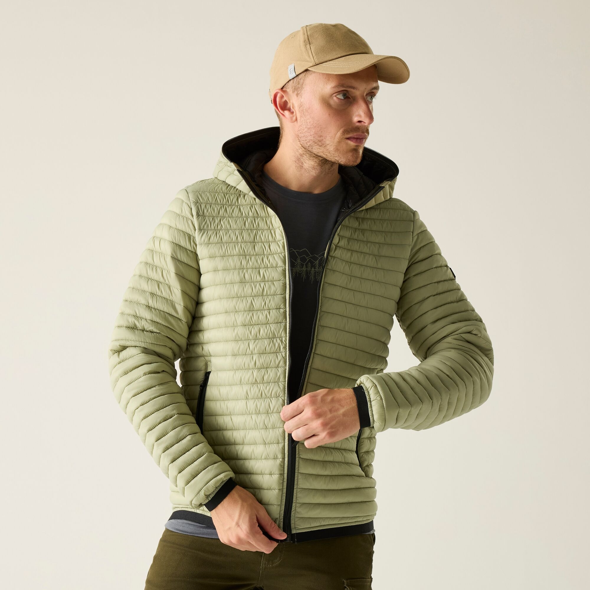 Regatta Men's Rigain Padded Jacket - Green Xxl