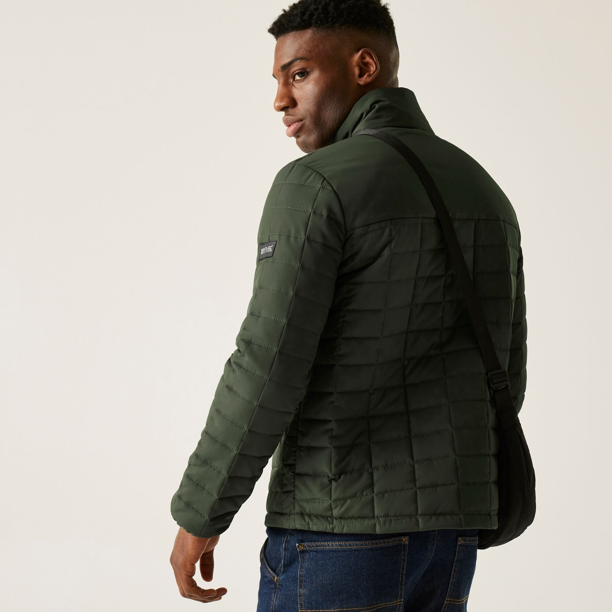 Regatta Kurtka męska przejściowa Haire Zielony