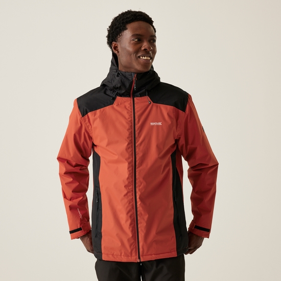 Veste imperméable et isolante THONRIDGE II Rouge