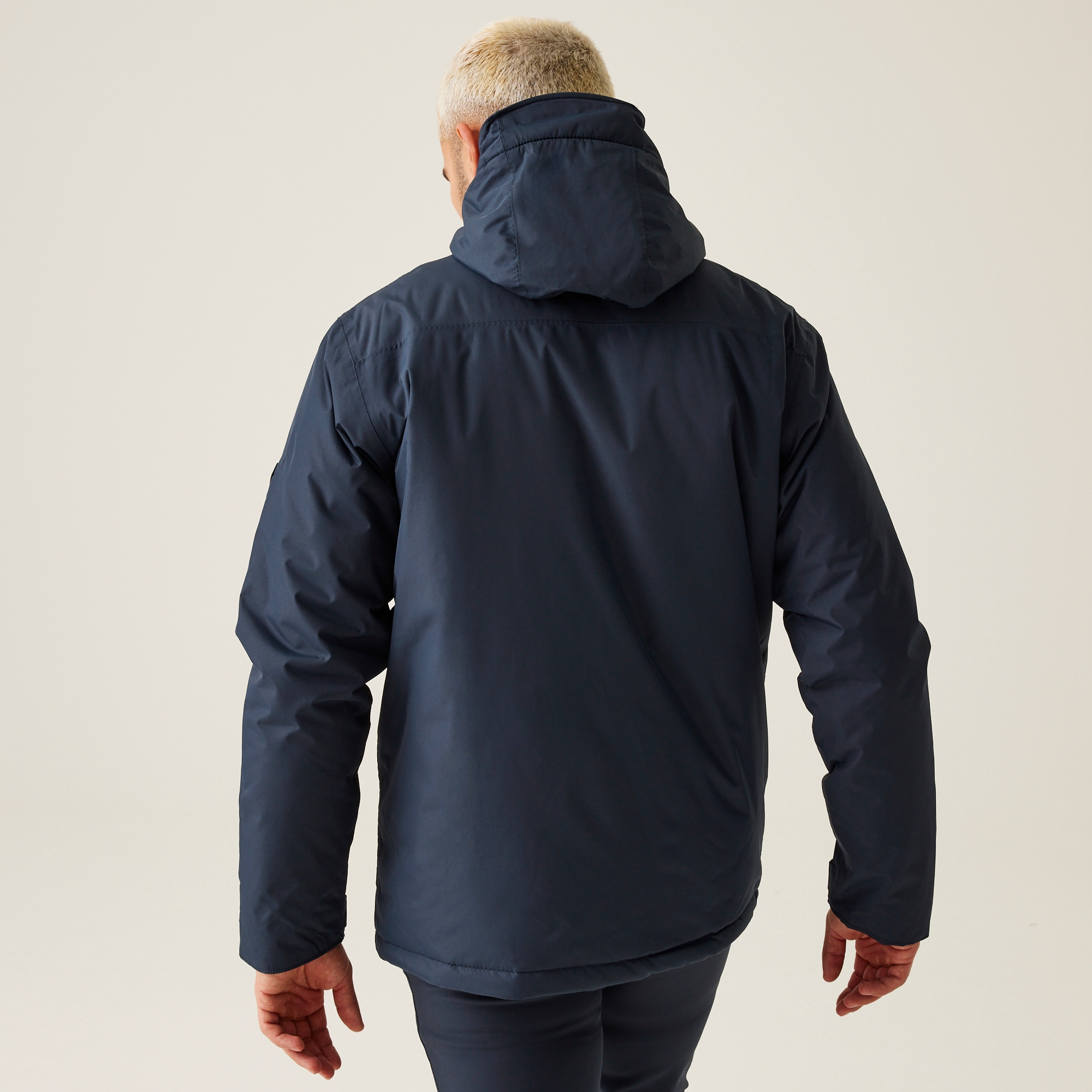 Regatta Męska kurtka przejściowa ocieplana Thornridge II Granatowy