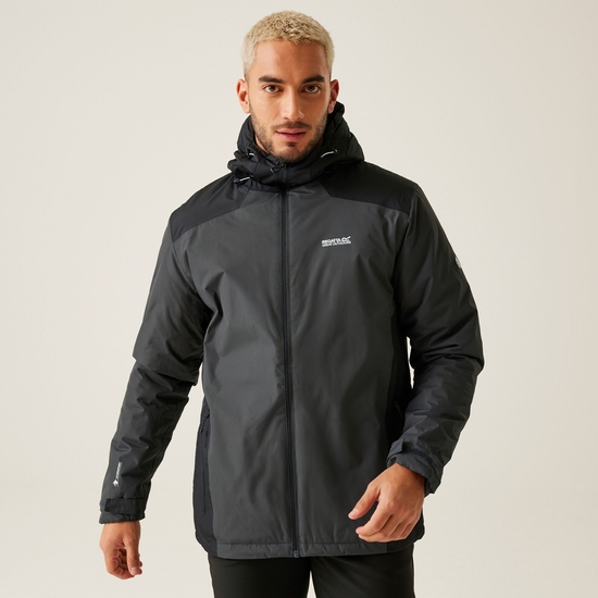 Men's Thornridge II Waterproof Insulated Jacket Ash Black