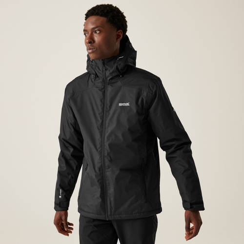 Men s Thornridge II Waterproof Insulated Jacket Black Regatta ROW