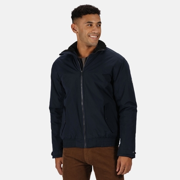 Regatta Mens Tarren Breathable Hooded Fleece Waterproof Coat Jacket