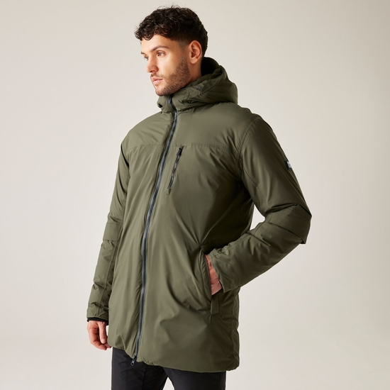 Yewbank II Herren-Parka Grün