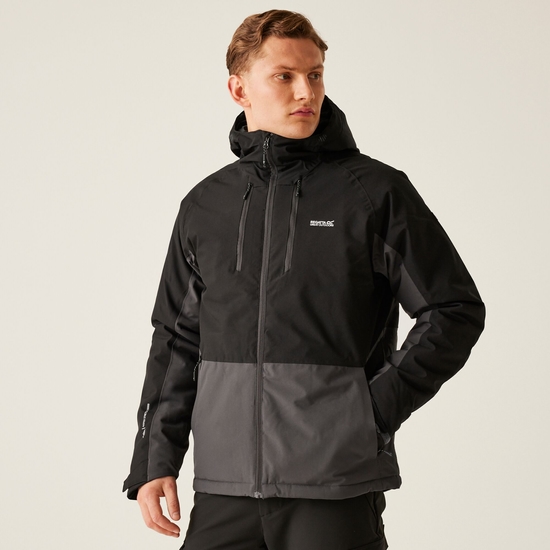 Men's Highton Stretch Padded Jacket III Black Ash