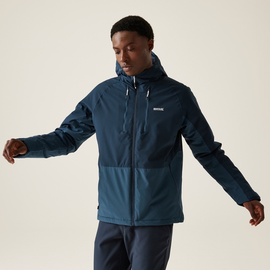 Men's Highton Stretch Padded Jacket III Navy Moonlight Denim