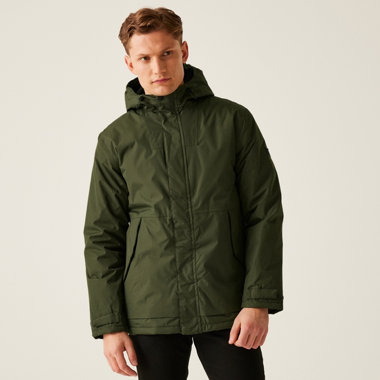 Men's Sterlings IV Waterproof Jacket Dark Khaki