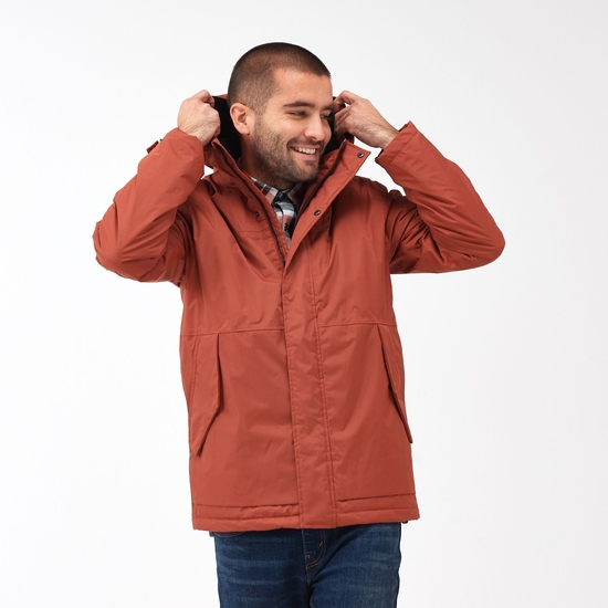 Sterlings IV Homme Veste imperméable Orange