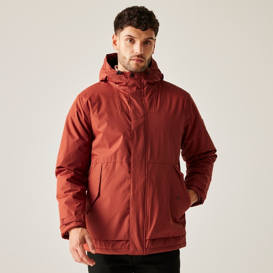 Men's Sterlings IV Waterproof Jacket Burnt Henna
