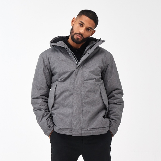 Men's Sterlings IV Waterproof Jacket Storm Grey Marl