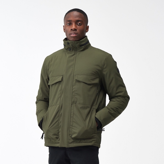 Men's Esteve Waterproof Jacket Dark Khaki