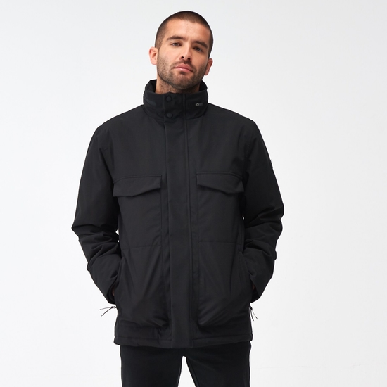 Esteve Homme Veste imperméable Noir