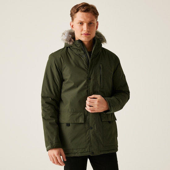Men's Salinger IV Waterproof Jacket Dark Khaki