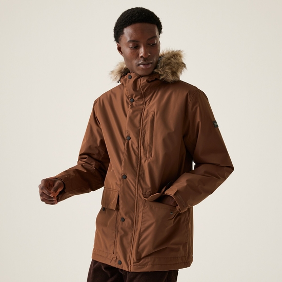 Men's Salinger IV Waterproof Jacket Dark Brown