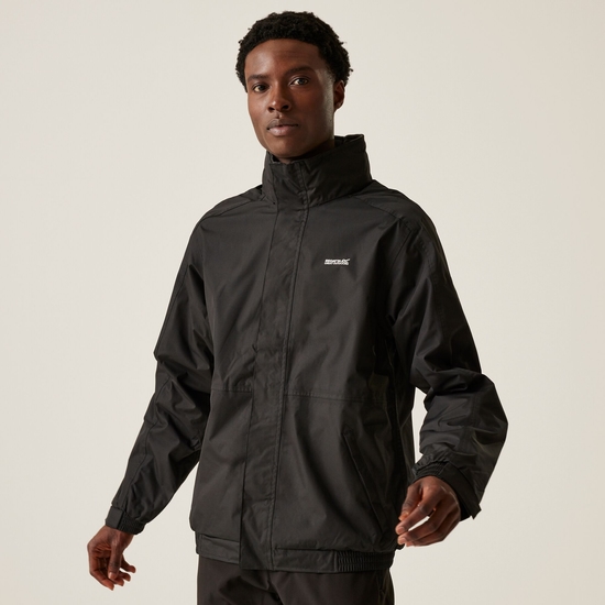 Niviston Homme Veste imperméable Noir