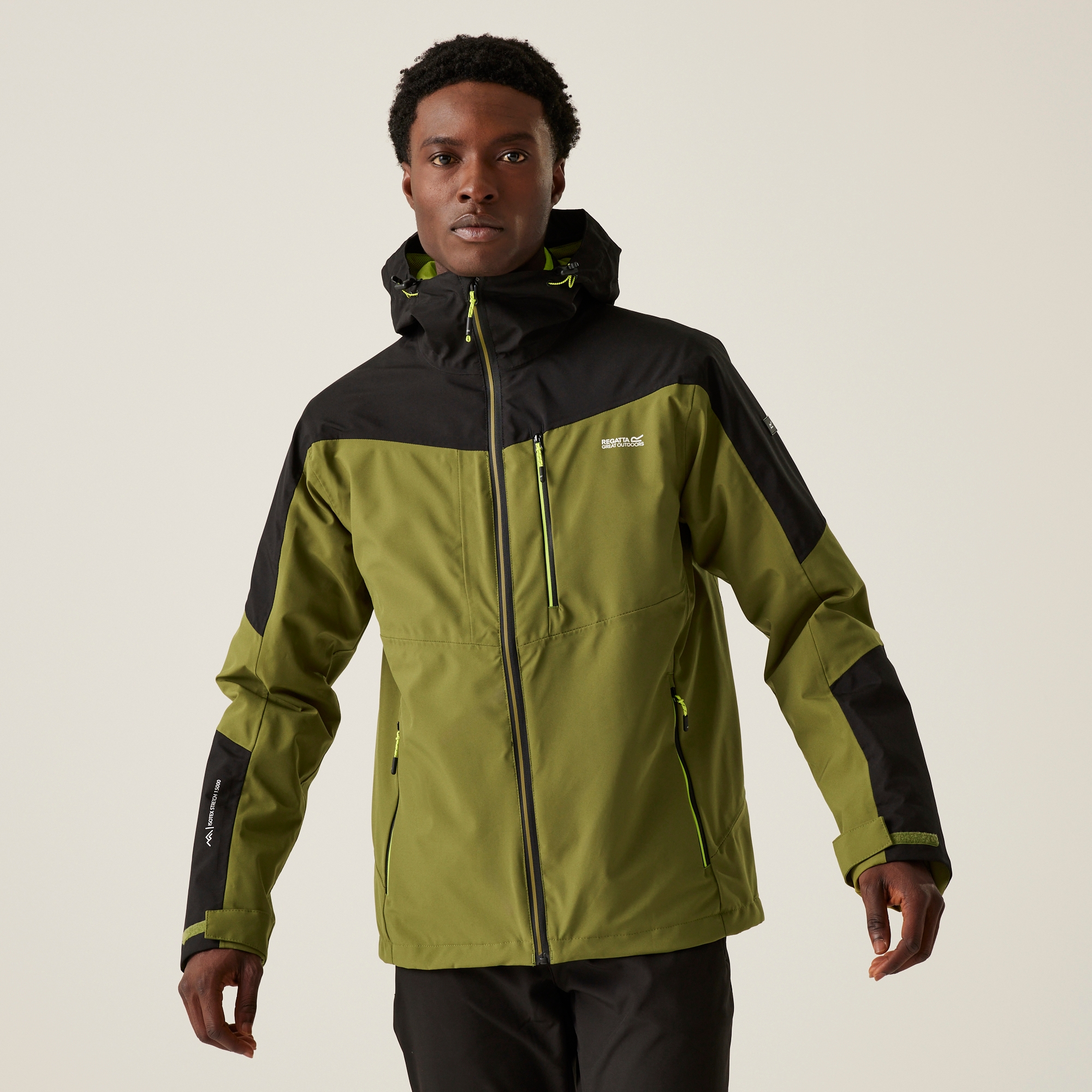 Regatta Męska kurtka 3 w 1 Wentwood IX Zielony