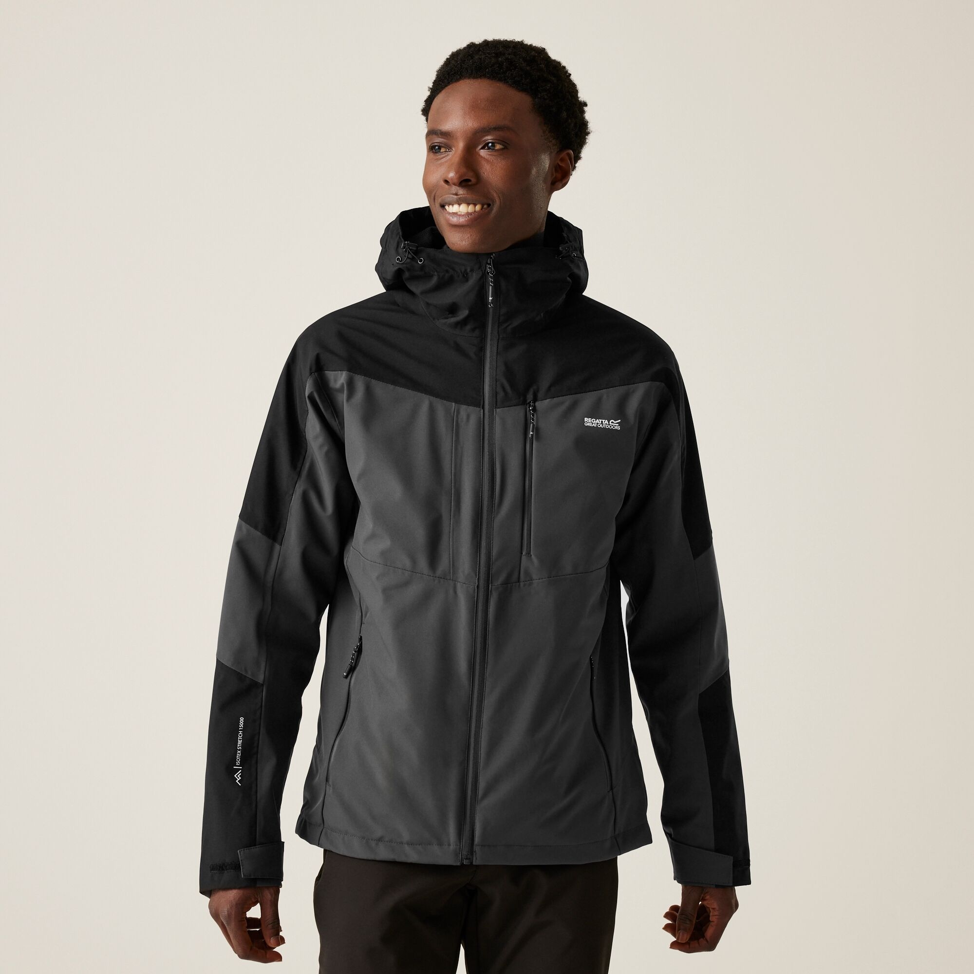 Regatta Męska kurtka 3 w 1 Wentwood IX Szary