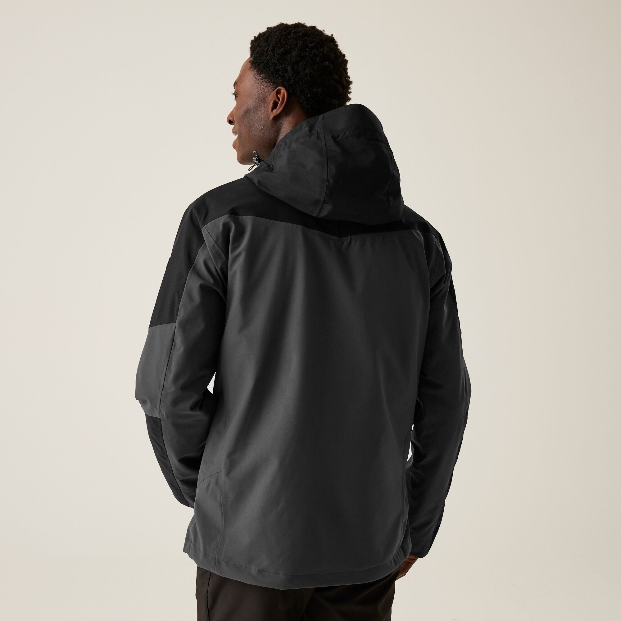 Regatta Męska kurtka 3 w 1 Wentwood IX Szary