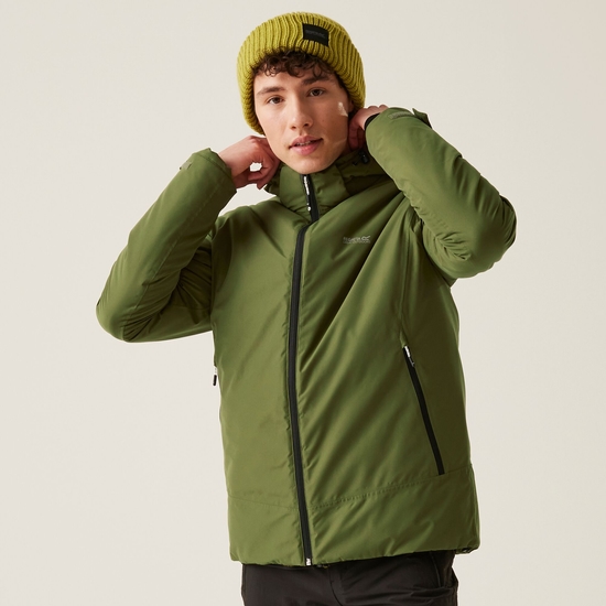 Veste isolée imperméable Frelton pour homme Vert