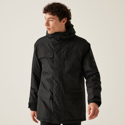 Regatta black waterproof jacket clearance