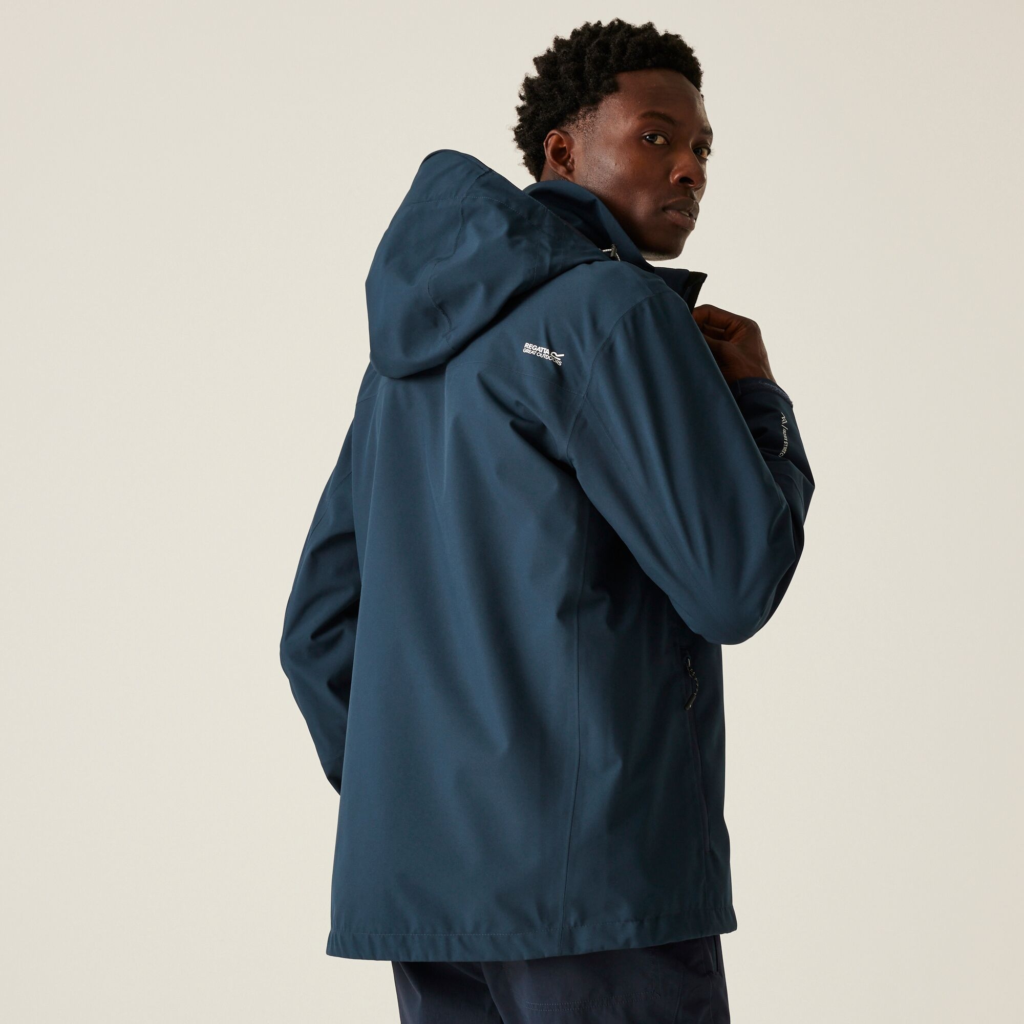 Regatta Męska kurtka 3 w 1 Coriver Granatowy