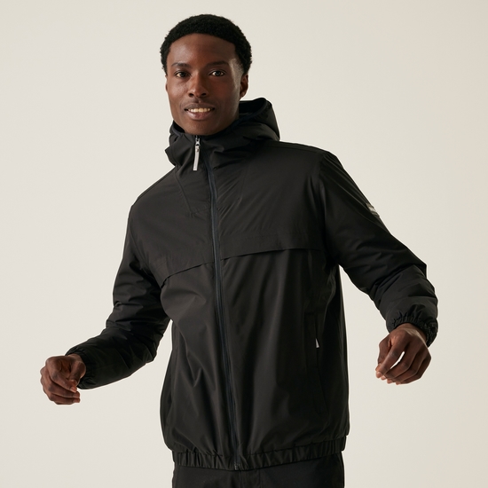 Veste imperméable Wiltom pour homme Noir