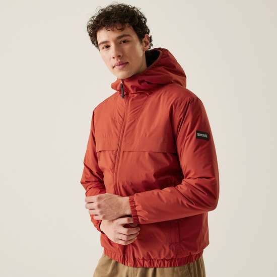Men's Wiltom Waterproof Jacket Red Ochre