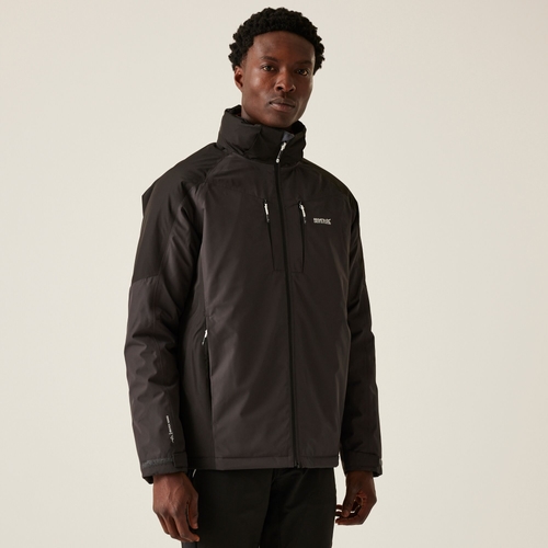 Regatta black matt waterproof jacket online