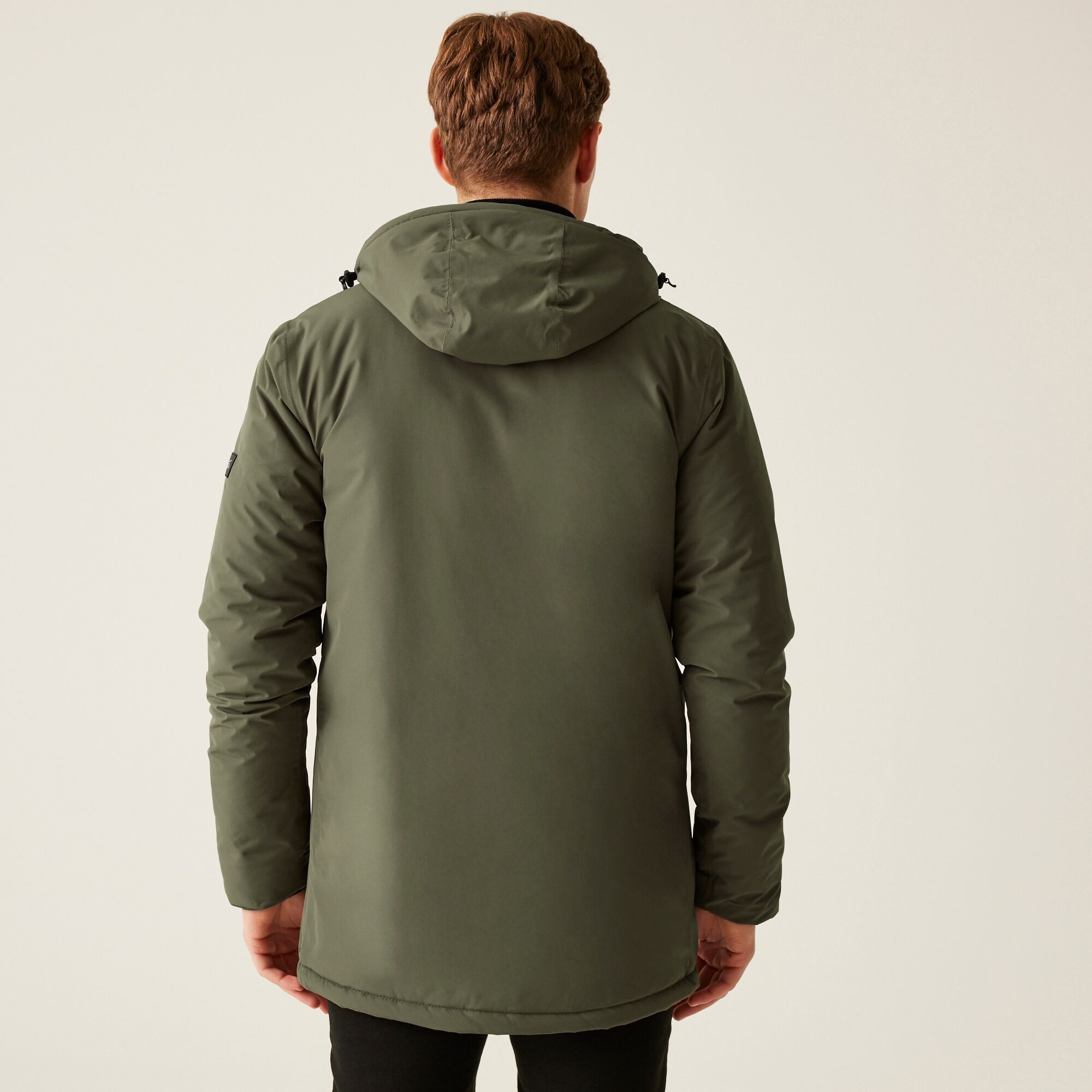 Regatta Kurtka przejściowa męska przeciwdeszczowa ocieplana Larrick Szary