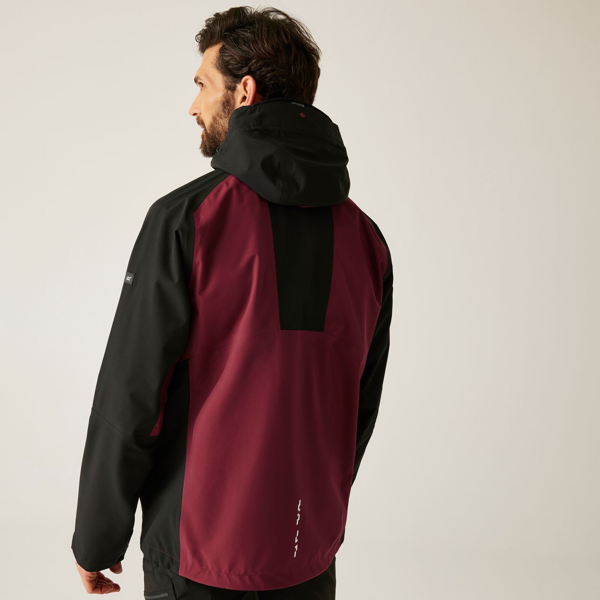 Regatta Kurtka męska 3 w 1 Sacramento Burgundowy